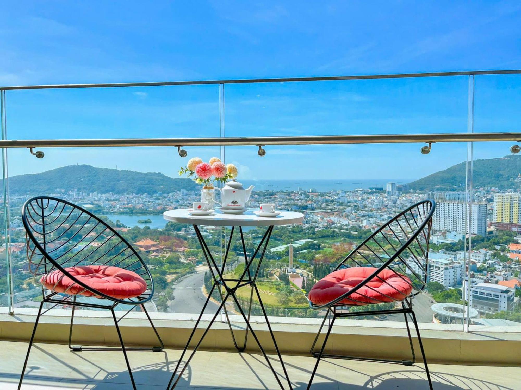 The Song Apartment Vung Tau - Can Ho Ho Boi-Olive Homestay Екстериор снимка